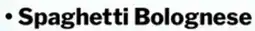 M & M Food Market Spaghetti Bolognese offer