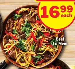 M & M Food Market Beef Lo Mein offer