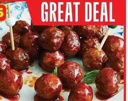 M & M Food Market Italian Style Beef Meatballs offer