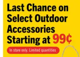 The Brick Last Chance on Select Outdoor Accessories offer