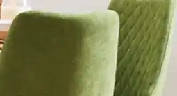 The Brick Miya Dining Chair with Polyester Fabric, Metal - Moss Green offer