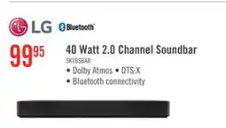 The Brick LG 2.0 CH Bluetooth Dolby Atmos DTS:X Soundbar (SK1.ACANLLK) offer