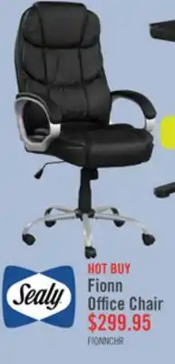 The Brick Sealy Fionn 30.5 Adjustable Office Chair - Black offer