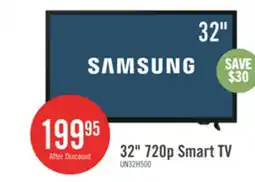 The Brick Samsung 32 H5000 HD LED Smart TV offer