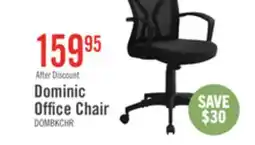 The Brick Dominic 23.5 Office Chair with Mesh Back - Black offer