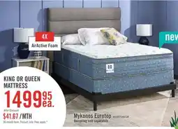 The Brick Sealy Posturepedic Luxury Crown Jewel Resort Mykonos Eurotop King Mattress offer
