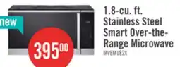 The Brick LG 1.8 Cu. Ft. Smart Over-the-Range Microwave with EasyClean - MVEM1825X offer