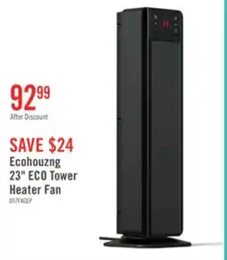 The Brick Ecohouzng 23 ECO Tower Heater Fan - TBECH30039H offer