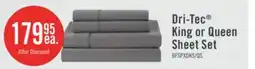 The Brick BEDGEAR Dri-Tec 4-Piece King Sheet Set - Grey offer