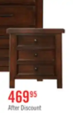 The Brick Sonoma Bedside 3-Drawer Nightstand, 28W x 28H - Mango Brown offer