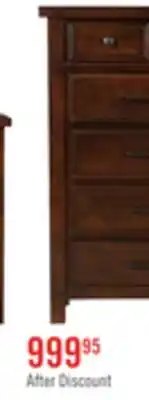 The Brick Sonoma Bedroom Chest of Drawers, 6-Drawer, 38W x 54H - Mango Brown offer