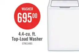 The Brick GE 4.4 Cu Ft. Top Load Washer White - GTW334BMRWS offer