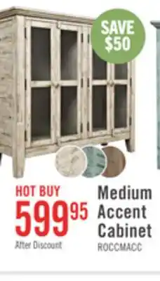 The Brick Rocco 48 4-Door Accent Cabinet - Cream offer