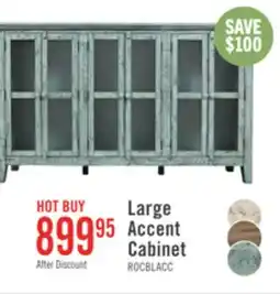 The Brick Rocco 70 6-Door Large Accent Cabinet - Vintage Blue offer