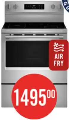 The Brick Maytag 30 5.3 Cu. Ft. Electric Range with No Preheat Air Fry - Stainless Steel - YMFES6030RZ offer