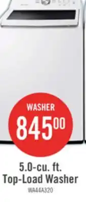 The Brick Samsung 5.1 Cu. Ft. Top-Load Washer - White - WA44A3205AW/A4 offer