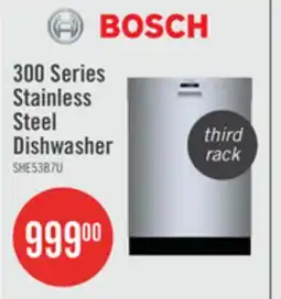 The Brick Bosch 300 Series 24 Dishwasher with Third Rack - SHE53B75UC offer