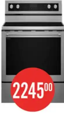 The Brick KitchenAid 6.4 Cu. Ft. Electric Range with AquaLift and Self-Clean - Stainless Steel - YKFEG500ESS offer