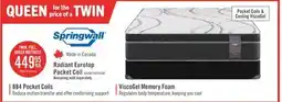 The Brick Springwall Radiant Eurotop Twin Mattress offer