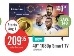 The Brick Hisense A4NF 40 Full HD Smart Fire TV offer