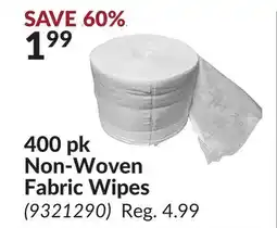 Princess Auto 400 pk Non-Woven Fabric Wipes offer