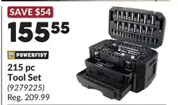 Princess Auto 215 pc Tool Set offer