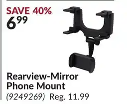 Princess Auto Rearview-Mirror Phone Mount offer