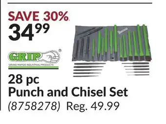 Princess Auto 28 pc Punch and Chisel Set offer