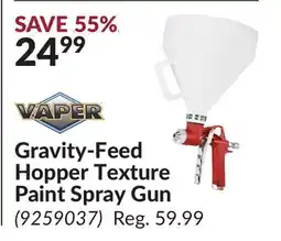 Princess Auto Gravity-Feed Hopper Texture Paint Spray Gun offer