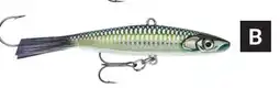 Princess Auto Bleak Jigging Shadow Rap Lures offer