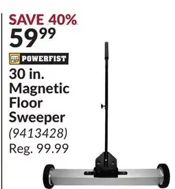 Princess Auto 30 in. Magnetic Floor Sweeper offer