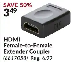 Princess Auto HDMI Female-to-Female Extender Coupler offer