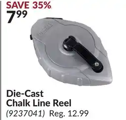 Princess Auto Die-Cast Chalk Line Reel offer