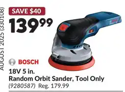 Princess Auto 18V 5 in. Random Orbit Sander, Tool Only offer