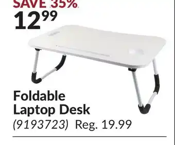 Princess Auto Foldable Laptop Desk offer