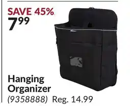 Princess Auto Hanging Organizer offer