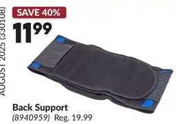 Princess Auto Back Support offer