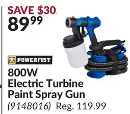 Princess Auto 800W Electric Turbine Paint Spray Gun offer