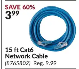 Princess Auto 15 ft Cat6 Network Cable offer