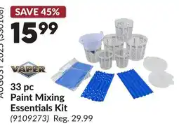Princess Auto 33 pc Paint Mixing Essentials Kit offer