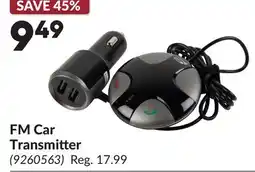 Princess Auto FM Car Transmitter offer
