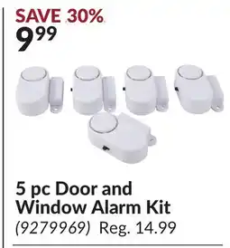 Princess Auto 5 pc Door and Window Alarm Kit offer