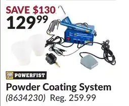 Princess Auto Powder Coating System offer