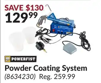 Princess Auto Powder Coating System offer