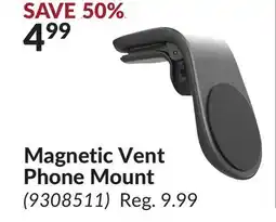 Princess Auto Magnetic Vent Phone Mount offer