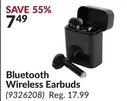 Princess Auto Bluetooth Wireless Earbuds offer