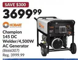 Princess Auto Champion 145 DC Welder/4, 500W AC Generator offer
