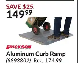 Princess Auto Aluminum Curb Ramp offer