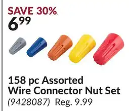 Princess Auto 158 pc Assorted Wire Connector Nut Set offer