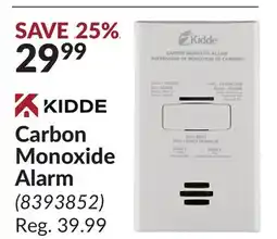 Princess Auto Carbon Monoxide Alarm offer
